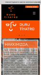 Mobile Screenshot of durutiyatro.com